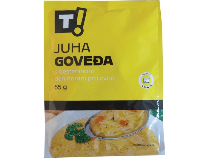 T! Zuppa di manzo 65 g