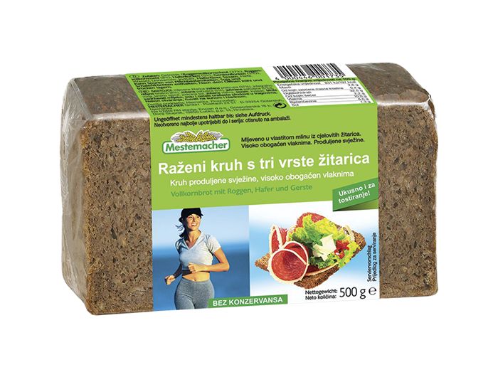 Chléb se 3 druhy cereálií 500 g