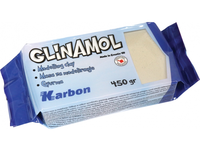 Carbon gray clay 450 g P32