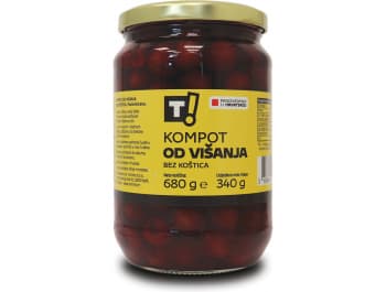 T! Composta senza noccioli Ciliegia 680 g