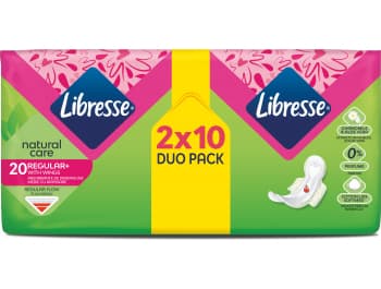 Libresse Natural Care Higijenski ulošci Natural care Regular+ 20 kom